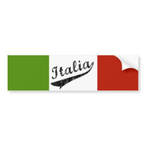 Italia Bumper Sticker bumper stickers