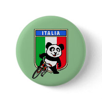 Italia Cycling Panda buttons by cuteunion Italia Cycling Panda buttons