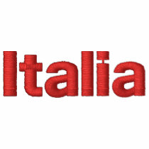 Italia Embroidered Italian flag of Italy hoodie embroidered shirts