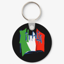 Italia Flag keychains