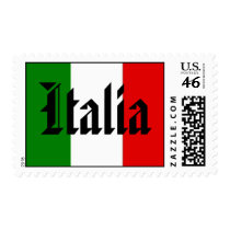 Italia Flag postage by malibuitalian Italia Flag postage