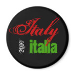Italia, Italy, 2010 Refrigerator Magnet