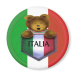 Italia Pocket Bear Refrigerator Magnet