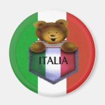 Italia Pocket Bear Refrigerator Magnet