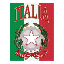 Italia Poster posters by Italiantshirt Italia Poster posters