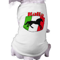 Italia Stallion Crest pet clothing