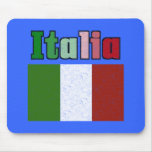 Italia Vintage Flag Mousepad