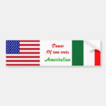 Italian american bumper stickers