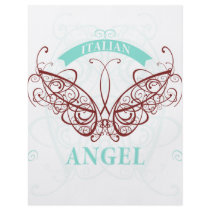 Italian Angel flyers by EthnoShirts Italian Angel flyers