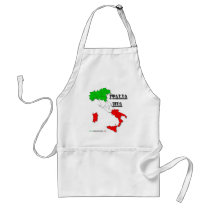 Italian Apron - tricolore by italianart Italian Apron - tricolore