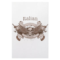 Italian Badass stationery by EthnoShirts Italian Badass stationery