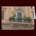 Italian Balcony Card cards