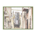 Italian Balcony Postcard