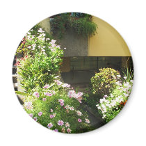 Italian Balcony with flowers magnets by foreverspring Italian Balcony with flowers magnets