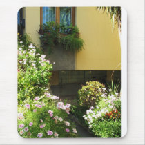 Italian Balcony with flowers mousepads by foreverspring Italian Balcony with flowers mousepads