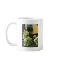 Italian Balcony with flowers mugs by foreverspring Italian Balcony with flowers mugs