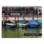 Italian Boaties Wall Calendar