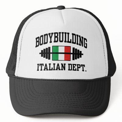 Italian Bodybuilding Mesh Hat by magarmor