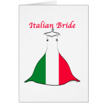 Italian Bride cards