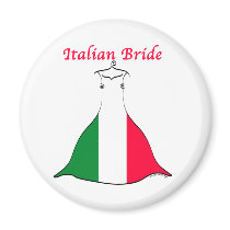 Italian Bride magnets