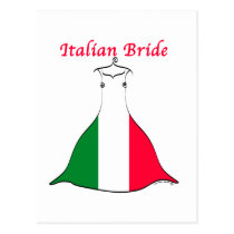 Italian Bride postcards