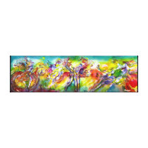 ITALIAN CARNIVAL / Dance,Music,Theater Stretched Canvas Print