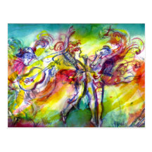 ITALIAN CARNIVAL / Dance,Music,Theater Post Card