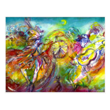 ITALIAN CARNIVAL / Dance,Music,Theater Postcard
