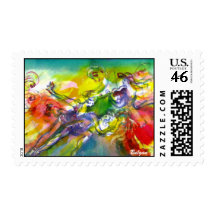 ITALIAN CARNIVAL / Dance,Music,Theater Stamps