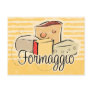 Italian Cheese Recipe Card Postcards