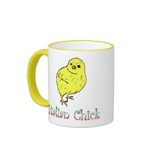 Italian Chick Coffee Mug mug