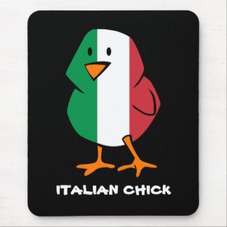 Italian Chick Mousepad mousepad