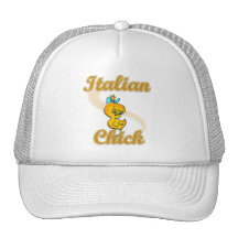 Italian Chick Trucker Hats