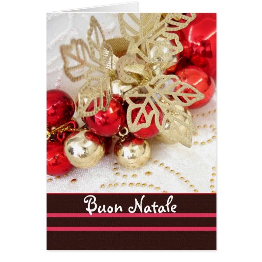 Italian Christmas Cards, Italian Christmas Card Templates, Postage