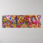 Italian Coloured Pasta Shapes (3) Print