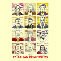 Italian composers T-shirt