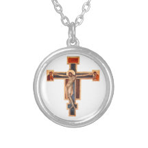 Italian Crucifix Custom Necklace