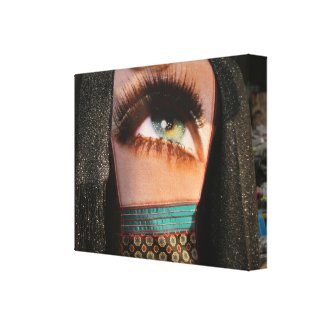 Italian Eye wrappedcanvas