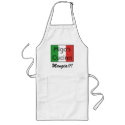 italian flag 3, Migo's Cucina, Mangia!!! aprons by juliemanion italian flag 3, Migo's Cucina, Mangia!!! aprons