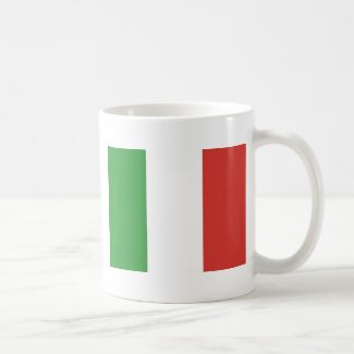 Italian Flag Coffee Mugs