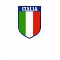 Italian Flag Crest Kids T-Shirt