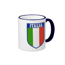 Italian Flag Crest Mug