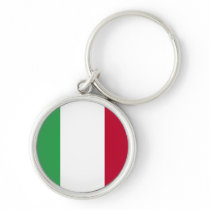 Italian Flag Keychain