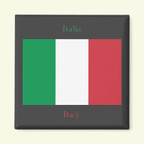Italian Flag  Magnet
