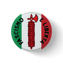 italian flag  Movimento Fascismo e Liberta buttons