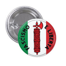 italian flag  Movimento Fascismo e Liberta Pins