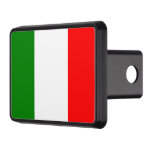 Italian Flag of Italy Trailer Hitch Cover