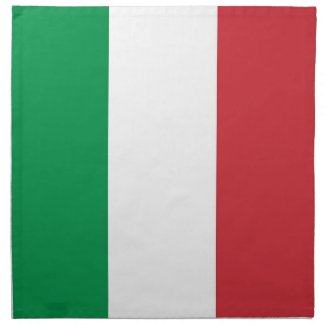 Italian Flag on MoJo Napkin