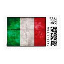 Italian Flag Postage Stamps