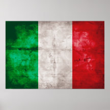 Italian Flag Print